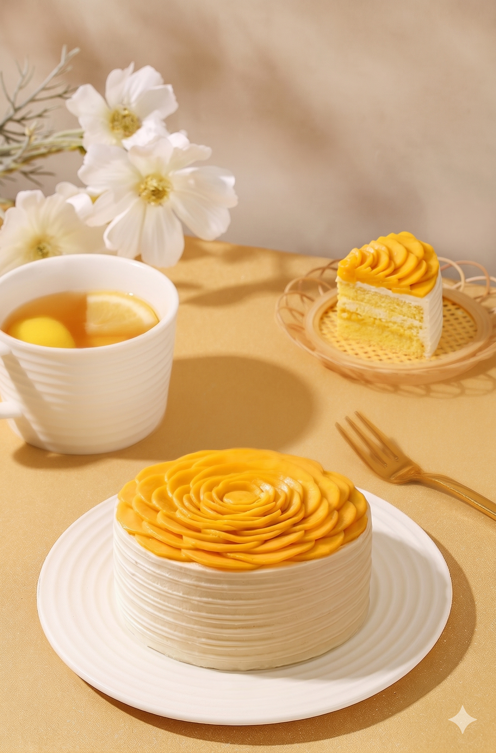 Fresh Mango Cake