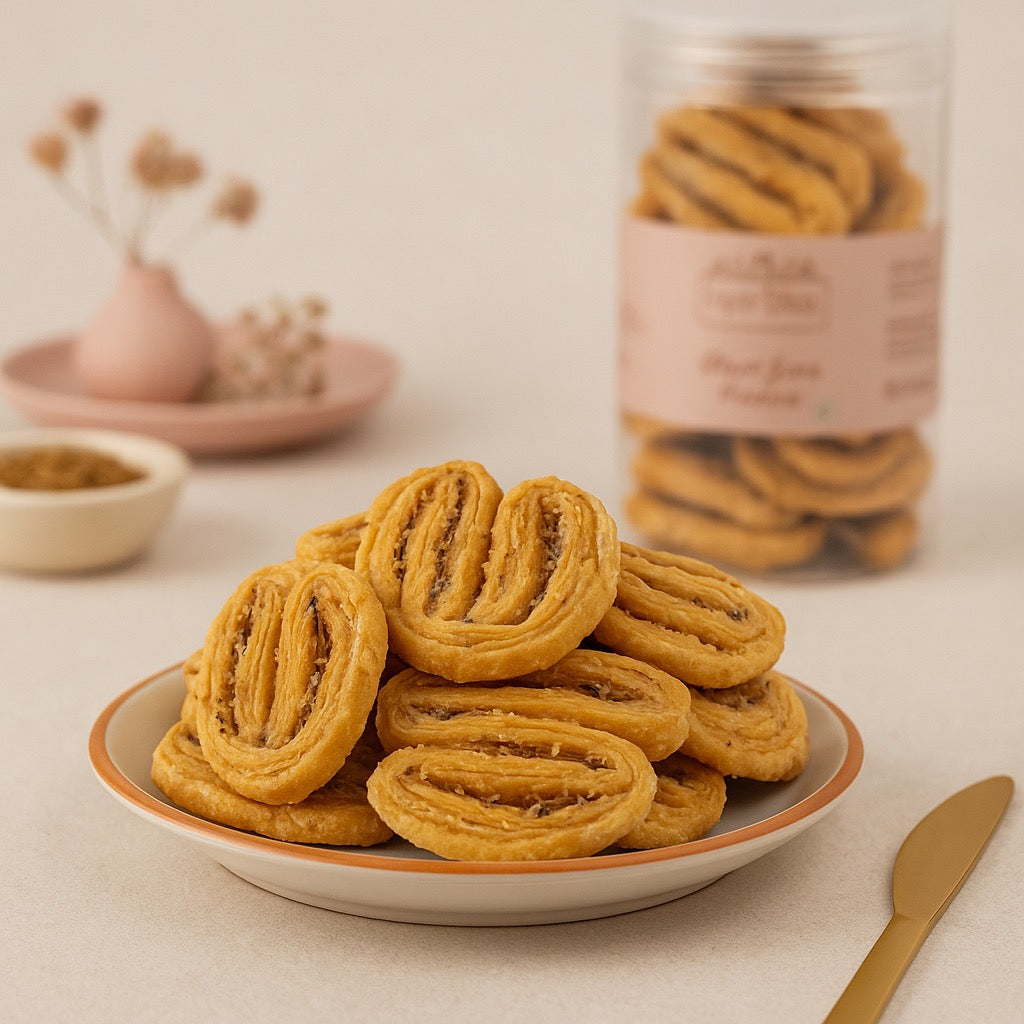 MINI JEERA PALMIERS COOKIES (150 g)