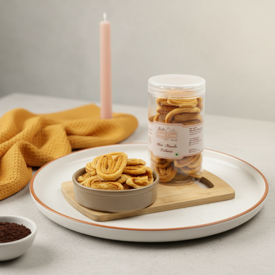 MINI MASALA PALMIERS COOKIES (150 g)