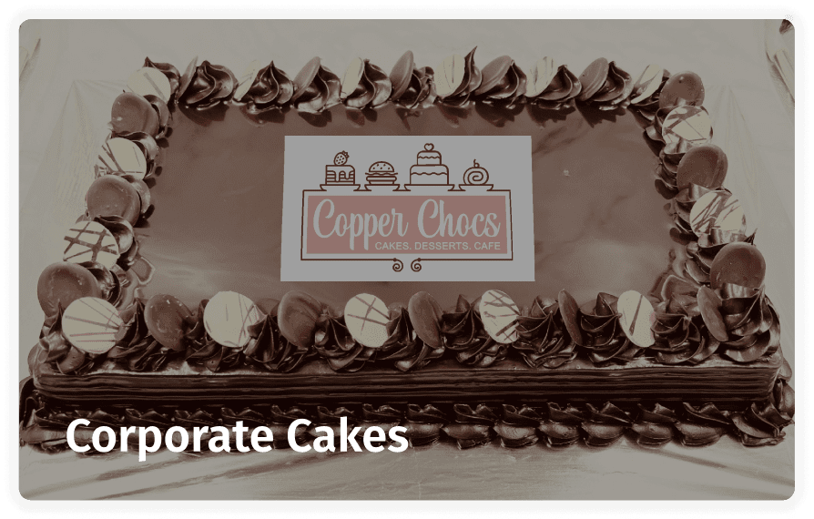 Corporate Cakes – Copper Chocs